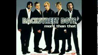 Backstreet Boys - More Than That (Mike Rizzo Dance Remix)