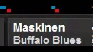 Maskinen Buffalo blues snabbspolad