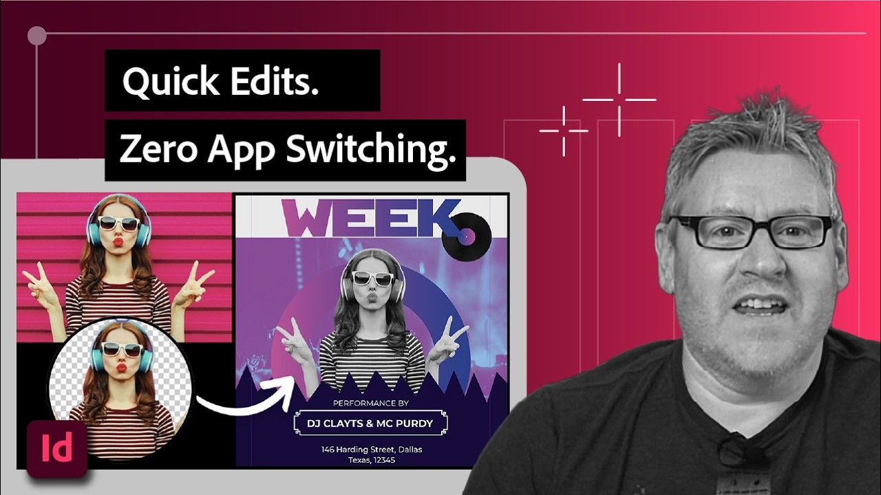 Edit Images in InDesign Without Leaving Your Layout | Adobe Creative Cloud