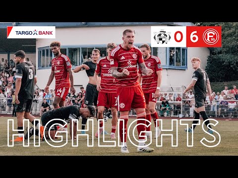 HIGHLIGHTS | VfB Hilden vs. Fortuna Düsseldorf 0:6 | Deutlicher Sieg vor dem Pokalspiel