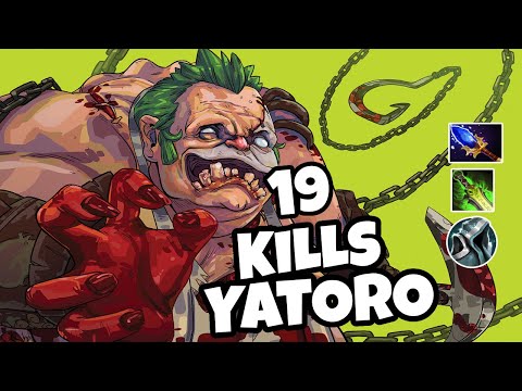 TSPIRIT YATORO GOD 19 KILLS CARRY PUDGE GAMEPLAY