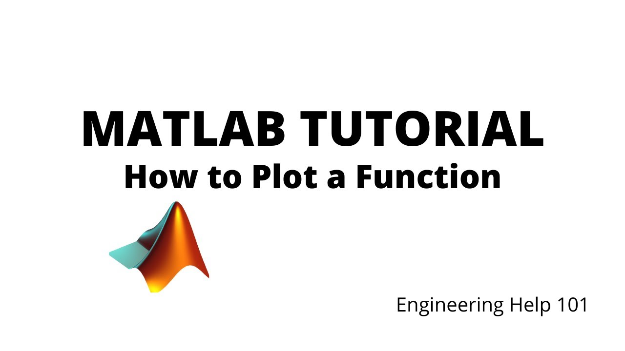 MATLAB TUTORIAL HOW TO PLOT FUNCTIONS