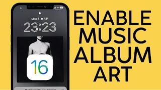 How to Enable Full Screen Music Art on Iphone Lock Screen iOS 16 (2022)