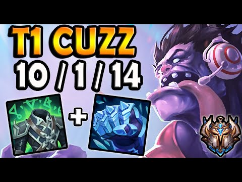 DR MUNDO Jungle vs LILLIA [ T1 Cuzz ] Patch 11.2 Ranked Korea ✅