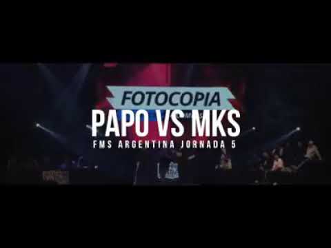Papo Vs MKS "Fotocopia" Letra FMS Jornada 5