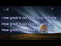 How Great Is Our God Chris Tomlin Karaoke Version Worship Heaven