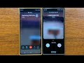 Samsung S23 Ultra Vs Samsung S22 Ultra VoLTE Native Video Calling Incoming Outgoing Calls