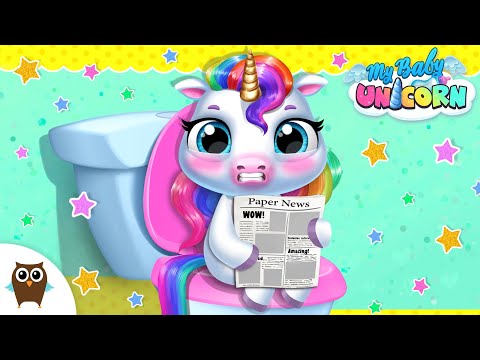 My Baby Unicorn Potty Training 🦄 My Baby Unicorn - Pony Care ✨ TutoTOONS