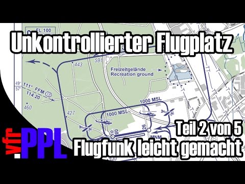 vfr.PPL - Air radio made easy - Part 2/5 - The uncontrolled airfield