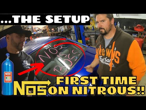 STOCK 302 Mustang w/ NOS! IS Nitrous That Good? 30 YEAR OLD NOS KIT