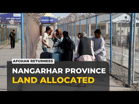 Afghanistan allocates land to Afghans returning after deportation from Pakistan and Iran