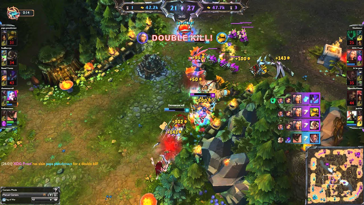 Liên Minh Huyền Thoại: hay là mình bất chấp hết ăn pentakill đi :v