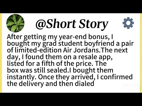 After getting my year-end bonus, I bought my grad student boyfriend a pair of limited-edition Air