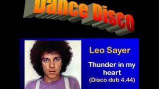 Leo Sayer: Thunder in my heart (disco dub)