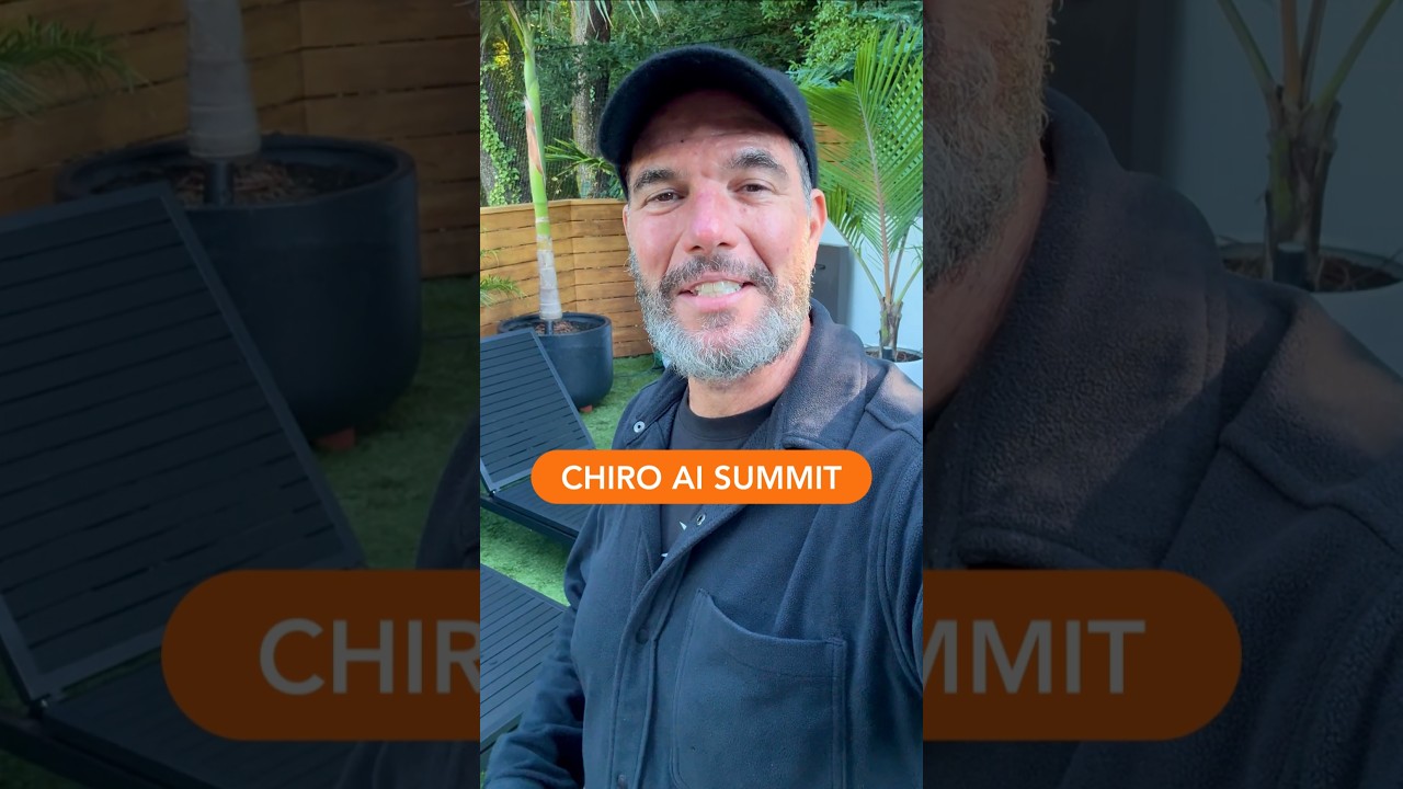 AI is HERE: Don't Get Left Behind! | The Chiro AI Summit 2025 Free Invite