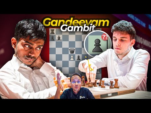 Aravindh Chithambaram uses the Gandeevam Gambit to stun Duda | Superbet Rapid 2025