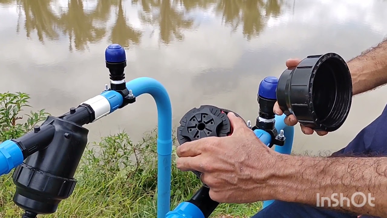 Irrigação - Montagem de Filtro de disco.