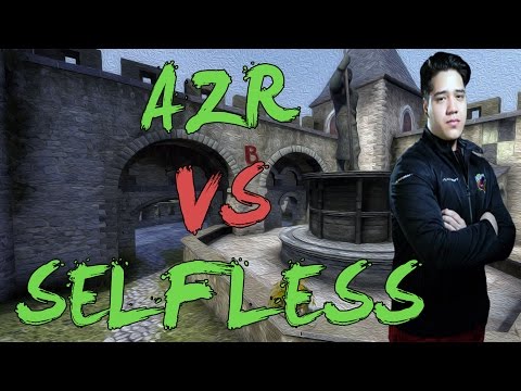 CSGO: POV RNG AZR vs Selfless (39/18) cobblestone @ ECS Season 3 NA Development League