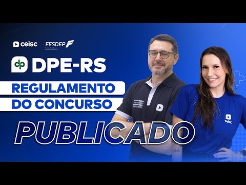 CONCURSO DPE RS: TUDO o que você precisa saber 🎯