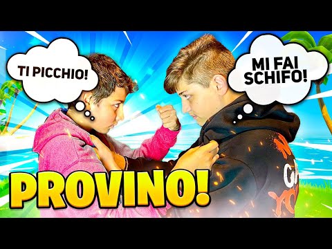 IL FRATELLO di ALEX FA IL PROVINO ed INSULTA il FIDANZATO di MIA SORELLA! 😲 Fortnite