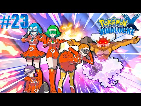 Pokémon X VidaLocke Ep.23 - VUELVE EL TEAM FLARE!!