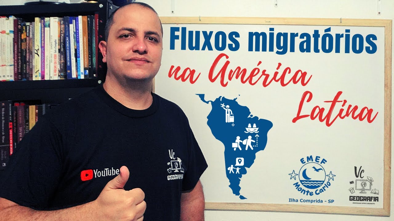 Geografia - Fluxos migratórios na América Latina