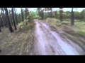 Cyclist gets chased by a bear 