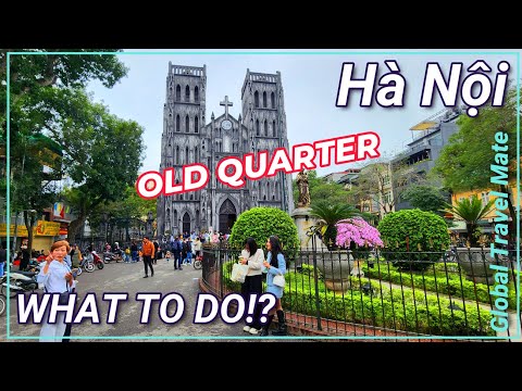 HANOI Old Quarter What to Do in ONE Day 🇻🇳 VIETNAM