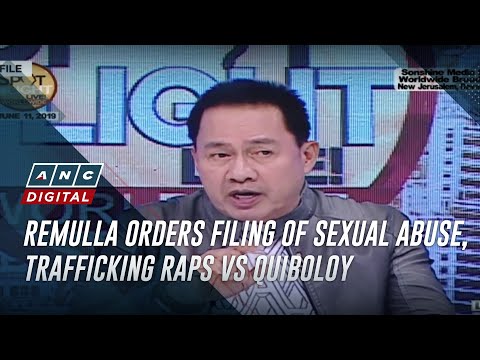 Remulla orders filing of sexual abuse, trafficking raps vs Quiboloy