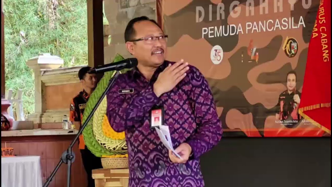 Kaban Kesbangpol mewakili Pj. Gubernur Bali pada HUT Pemuda Pancasila
