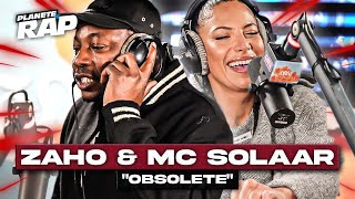ZAHO &amp; MC SOLAAR S&#39;ALLIENT SUR LE MORCEAU &quot;OBSOLÈTE&quot; ! #PlanèteRap