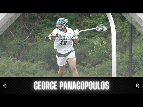 George Panagopoulos 2021 Lacrosse Highlights - Deerfield Academy (Tufts '25)