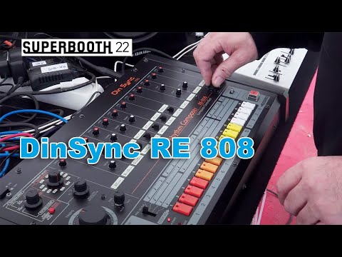DinSync RE 808 at Superbooth 2022
