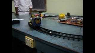 preview picture of video 'AUTOMATED DRIVER LESS TRAIN WITH ACCIDENT PREVENTING SYSTEM'