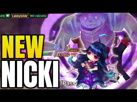 NEW [Nicki] Dark Occult Girl after Balance Patch - Summoners War