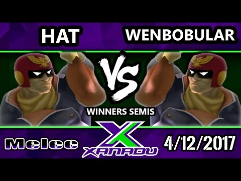 S@X 197 - Hat (Captain Falcon, Sheik) Vs. Wenbobular (Captain Falcon) - SSBM Winners Semis