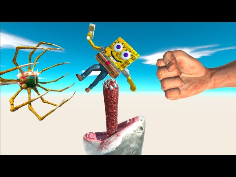 Epic Strike into the Alien's Mouth - Animal Revolt Battle Simulator