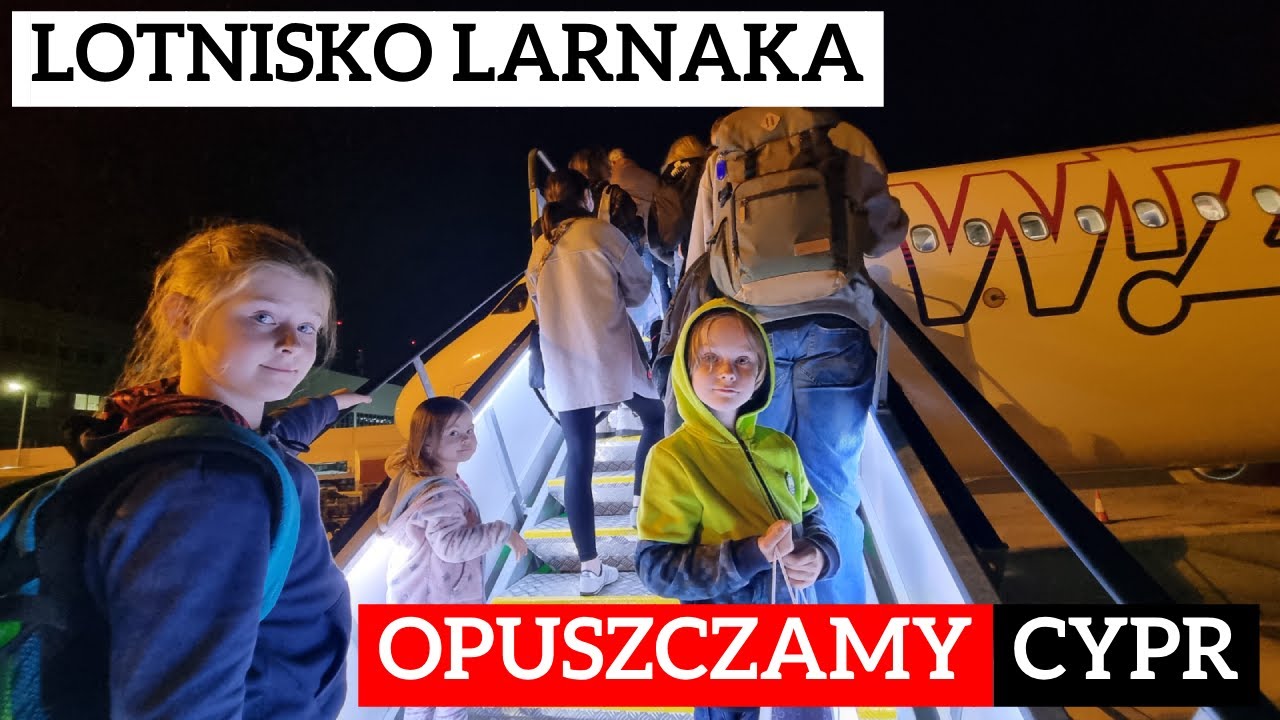 ✈️ Lecimy z Larnaki do Gdańska, Lotnisko Larnaka