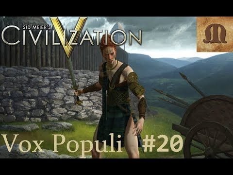 Let's Play Civilization 5 Vox Populi - The Celts p.20 (deity, marathon)
