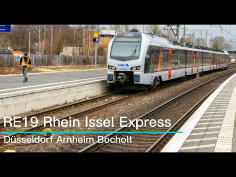 RE19 Rhein issel Express )Düsseldorf /Arnheim /Bocholt ) NRW