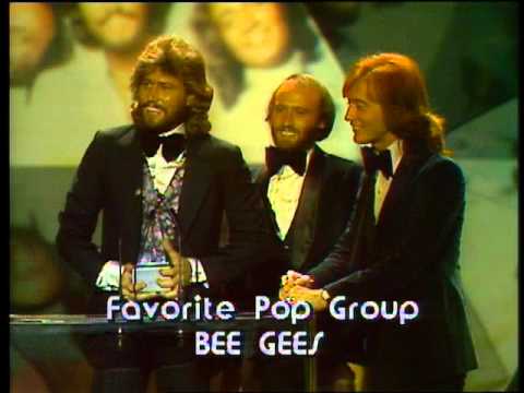 Bee Gees Win Pop Group - AMA 1979