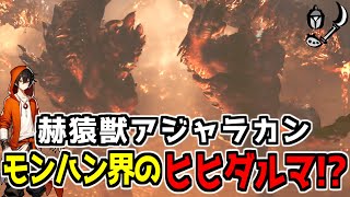 【モンハンワイルズ】赫猿獣アジャラカン！モンハン界のヒヒダルマ現る！？【切り抜き】MH:Wilds