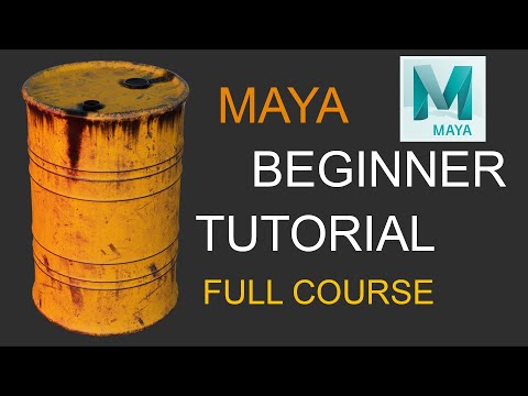 Maya Beginner tutorial full course in Hindi