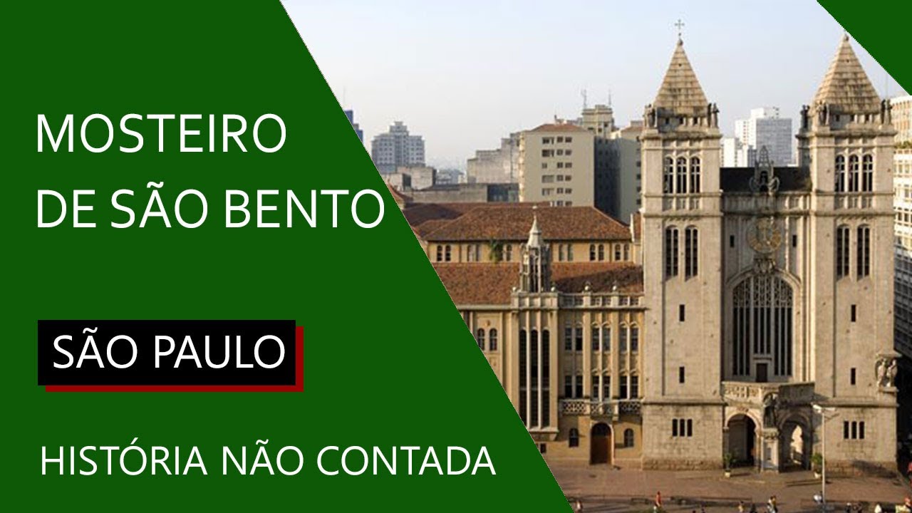 O Mosteiro de São Bento, em São Paulo