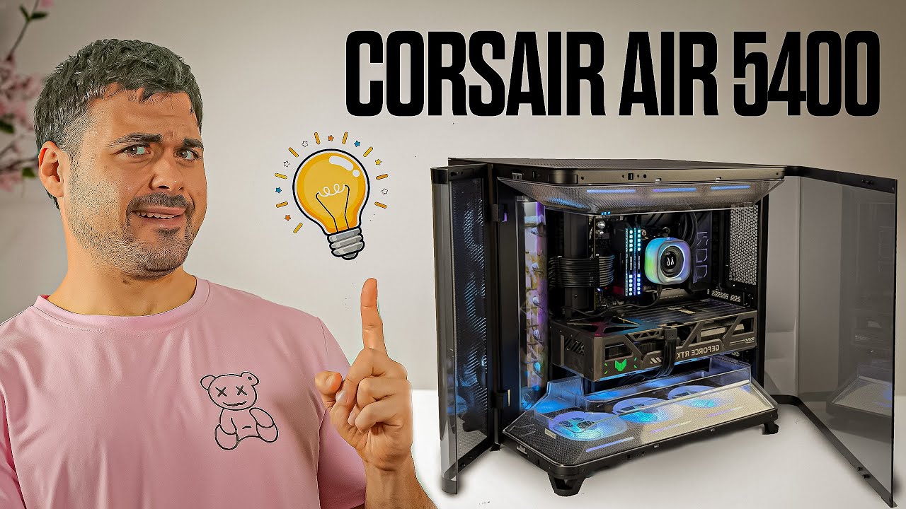 Este PC tiene el mejor flujo de aire que he probado — Corsair Air 5400 Review