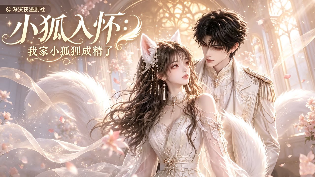 🌙【深夜漫劇】《小狐入懷：我家小狐狸成精了》｜裴遲曜撿回一隻會說話的小白狐，轉眼身邊就多了個黏人又貪吃的小姑娘。 #動畫#深夜漫剧社