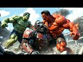 Red Hulk Green Hulk And King Kong Full Battle Fight Hulk Aivideo Hulk