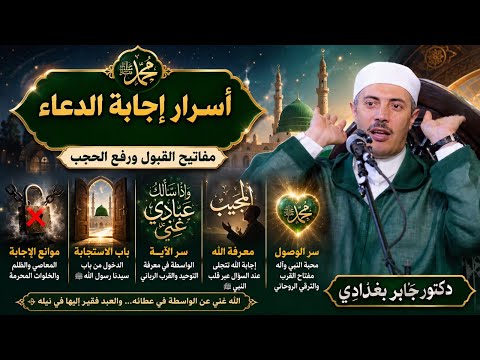 أسرار إجابة الدعاء ومقام الواسطة المحمدية: رؤية روحانية في معارج القرب