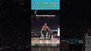 Với Giannis 10 giây vẫn là chưa đủ 🤣