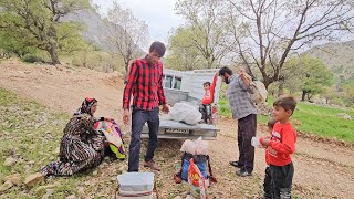 Travel vlog.  Babak and Narges went to nomadic areas during the New Year holidays